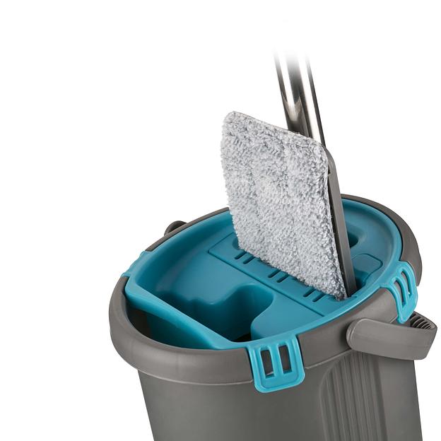 Швабра и ведро с отжимом MILEY «Light Mop», арт.100-144 ОПТ фото 1