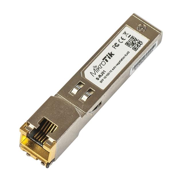Модуль MikroTik S-RJ01 RJ45 SFP 10/100/1000M copper module фото 1