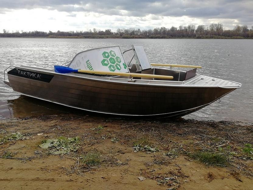 Алюминиевый катер Тактика 460 DC Lite, 480*180*82 см фото 2