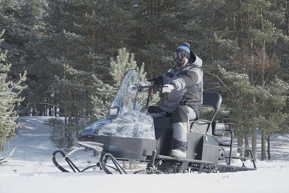 Снегоход Бурлак Егерь Центро L 20 л.с., 2970*1100*1300 мм. фото 4