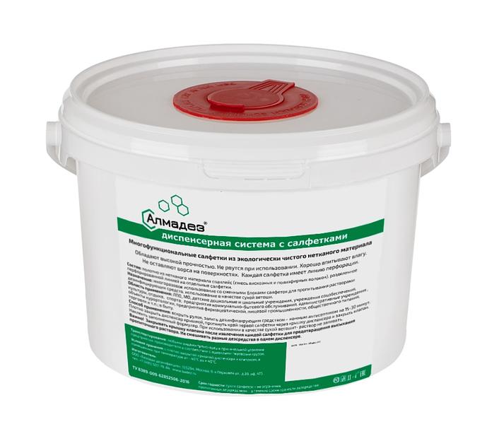 Диспенсерная система с салфетками «АЛМАДЕЗ» 3 л ОПТ фото 1