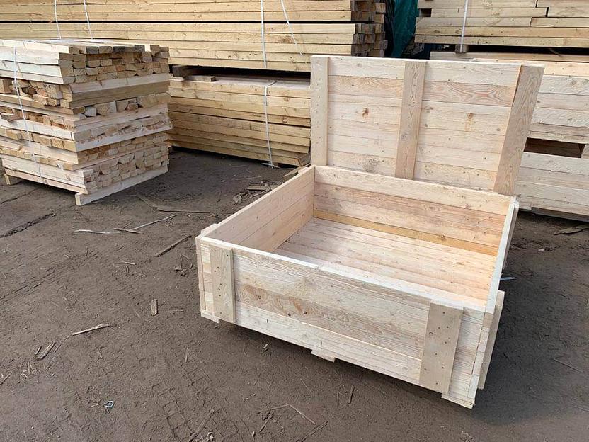 Ящик деревянный 650×650×650 мм фото 3