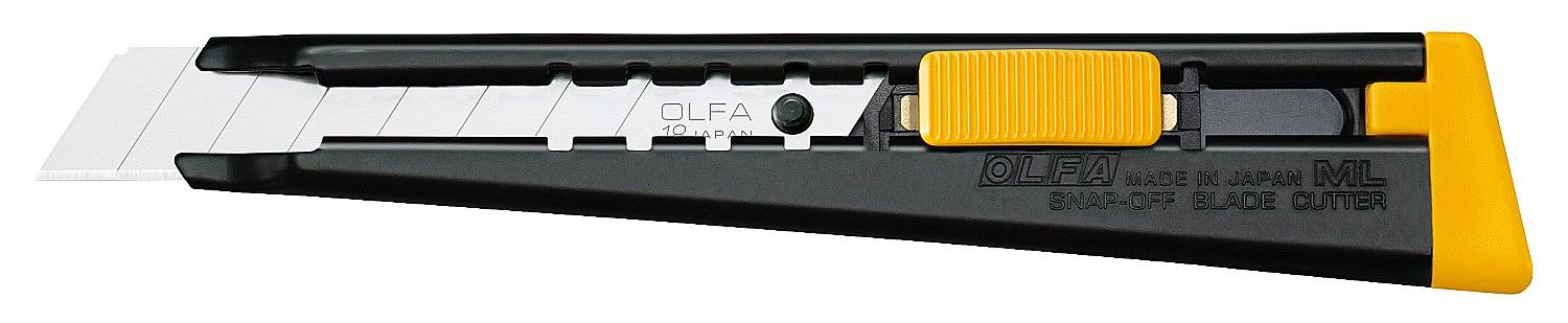 OLFA 18 мм, с выдвижным лезвием, металлический нож (OL-ML) фото 1