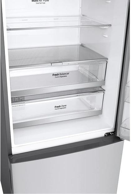 Холодильник LG GC-B569PMCM серебристый (двухкамерный) фото 9