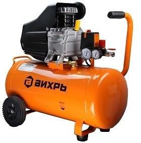 Компрессор поршневой Вихрь КМП-240/50 масляный 240л/мин 50л 1600Вт оранжевый/черный фото 1
