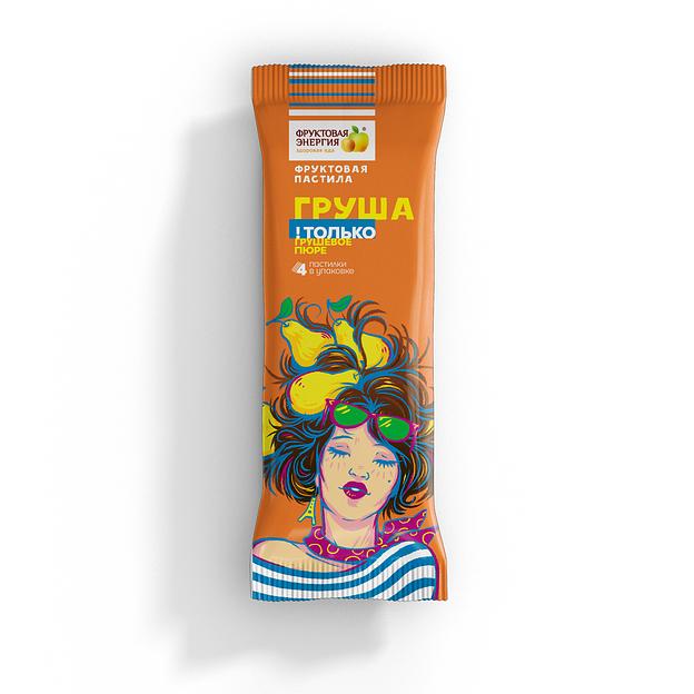 Фруктовая пастила «Груша» 30 г ОПТ фото 1