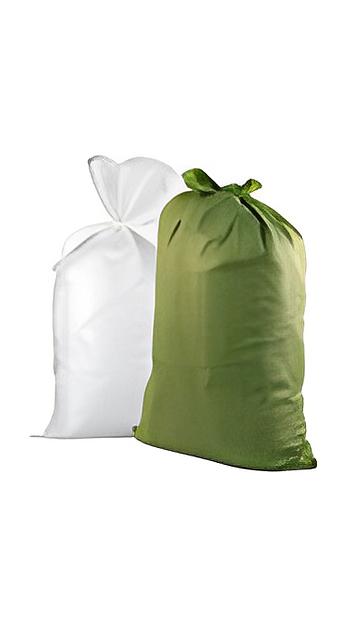 Мешок для строительного мусора, полипропилен, 55х95 см, зеленый Опт фото 1