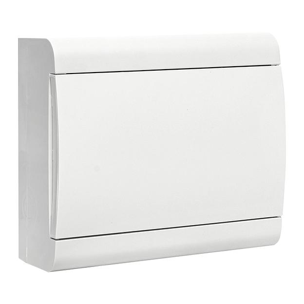 Щит ЩРН-П-10 IP41 бел. дверца (пром. упак.) Basic EKF pb-n-10w-bas фото 1