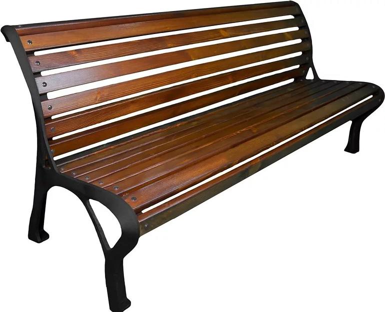 Чугунная скамейка парковая «Голландия» ОПТ фото 1