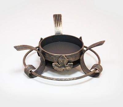 Подставка под сковороду для Саджа кольцо d=22,5 см. h=17 см. Классика Виноградный лист /1/ фото 1