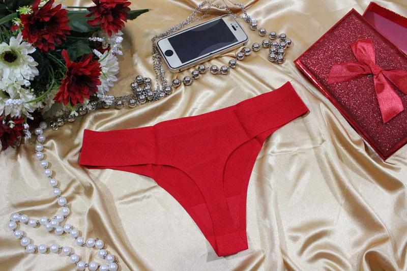 Стринги женские р-р 42-46 Арт. 547 премиум бесшовные (к.8266) фото 3