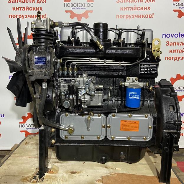 Двигатель ZH4102 на погрузчик ZL20 для АКПП фото 3