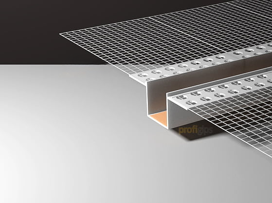 Рустовочный профиль ПВХ 3 м ProfiGips с сеткой 20×20 мм ОПТ фото 1