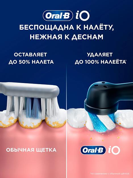 Зубная щетка электрическая Oral-B iO_S6_Black Lava_Ultimate Clean черный фото 5