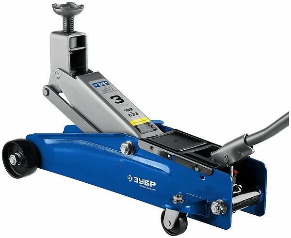 Домкрат Зубр «43055-3» Т77 гидравлический подкатной ОПТ фото 2