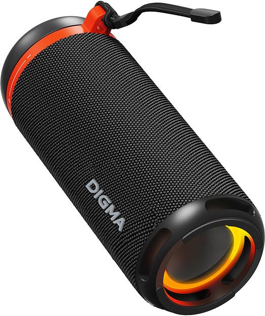 Колонка порт. Digma D-PS1521 черный 16W 2.0 BT 10м 1800mAh (PS1521B) фото 3