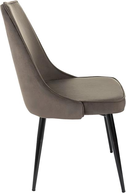 Стул для дома Бюрократ CH-K4_2 комплект 2шт коричневый Holland 74 металл черный на ножках (CH-K4_1/HL74_2) фото 5