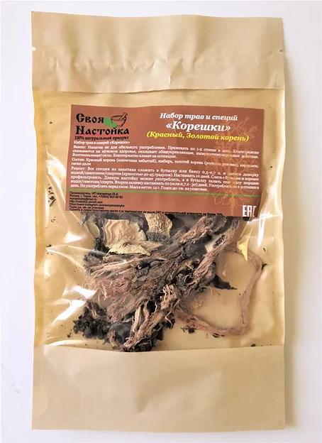 Набор трав и специй для настаивания Своя Настойка «Корешки в пакете» 14 г ОПТ фото 1