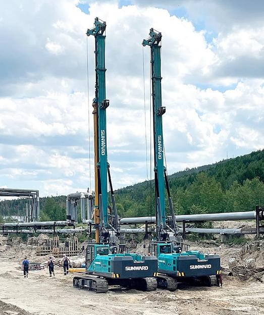 Буровая установка Sunward «SWDM160Н2» роторная фото 3