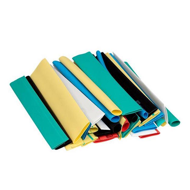 Набор трубок термоусадочных ТУТ 4/2; 6/3; 8/4; 10/5; 12/6 (7 цветов по 5шт 100мм) PROxima EKF tut-n- фото 4