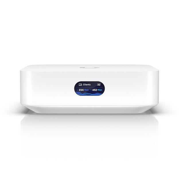 Маршрутизатор Ubiquiti UniFi Express Impressively compact UniFi Cloud Gateway and WiFi 6 access point that runs UniFi Network. Powers an entire network or simply meshes as an access point. фото 3