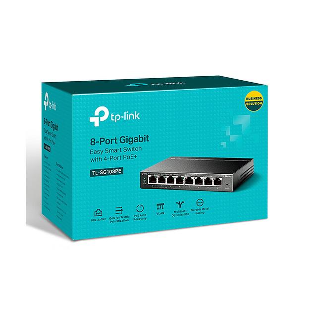 Коммутатор TP-Link TL-SG108PE фото 3