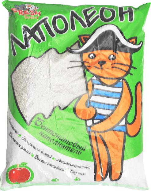 Наполнитель комкующийся «ЛАПОЛЕОН» «Лимон» 10 л, опт фото 1