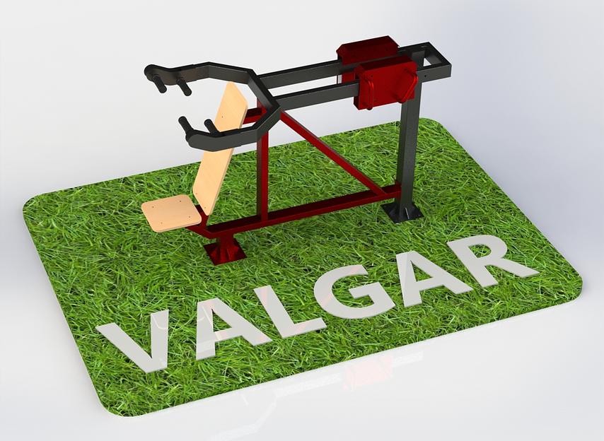 Жим от плеч уличный тренажер фото 1