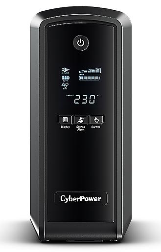ИБП CyberPower CP900EPFCLCD, Line-Interactive, 900VA/540W, 6 Schuko розеток, USB, RJ11/RJ45, LCD дисплей, Black, 0.33х0.36х0.2м., 8.3кг. CyberPower CP900EPFCLCD фото 2