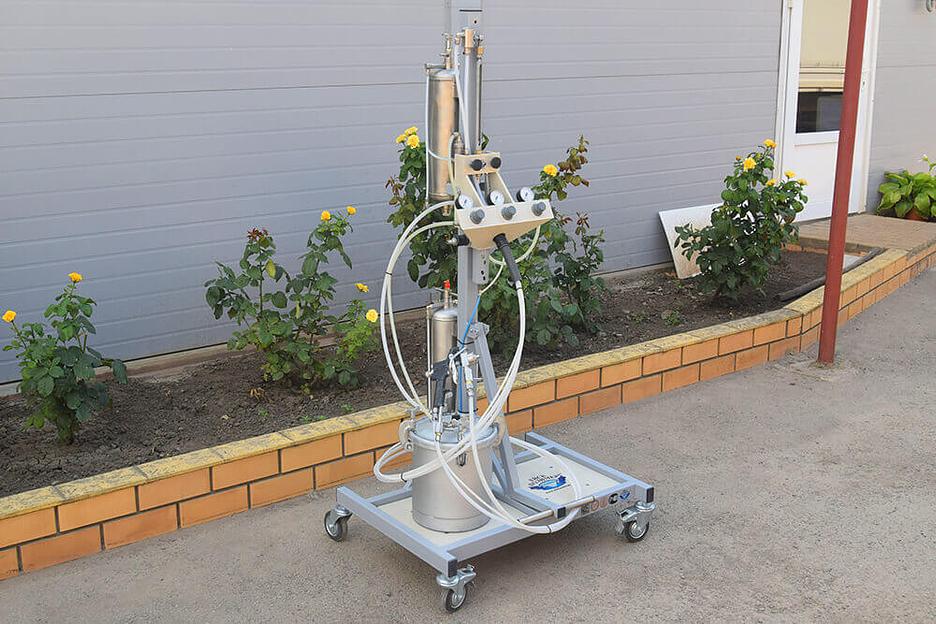 Установка напыления гелькоута пневматическая «ЕйскПолимер» фото 3