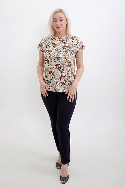 Джемпер из 100% хлопка (кулирка), модель Д-2 ОПТ фото 5