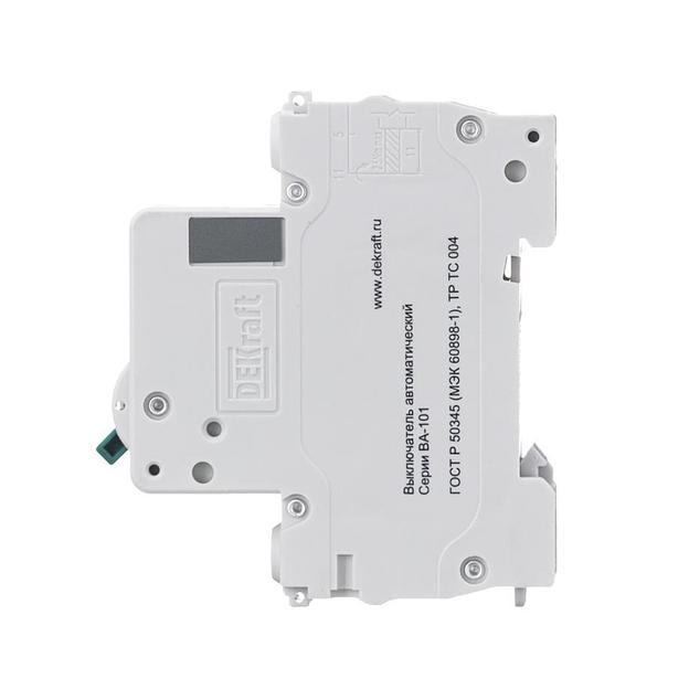 Автоматический выключатель DEKraft 11060DEK ВА101 1Р C 63A 4 5кА фото 3