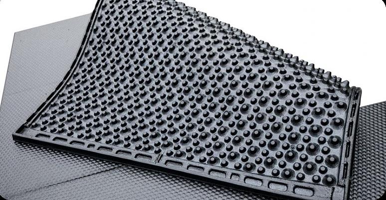 Мат резиновый напольный для ДМБ, проходов, переходов 1810×1160×22 мм фото 5