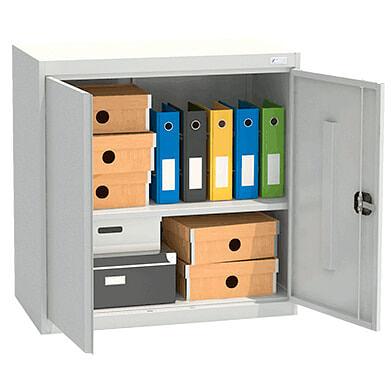 Шкаф металлический архивно-хозяйственный, 920х910х500 мм, 1 полка фото 1