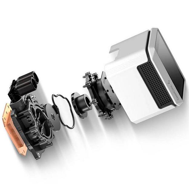 Жидкостная система охлаждения Deepcool MYSTIQUE 240 WH R-LX240-WHDSNMP-G-1 фото 3