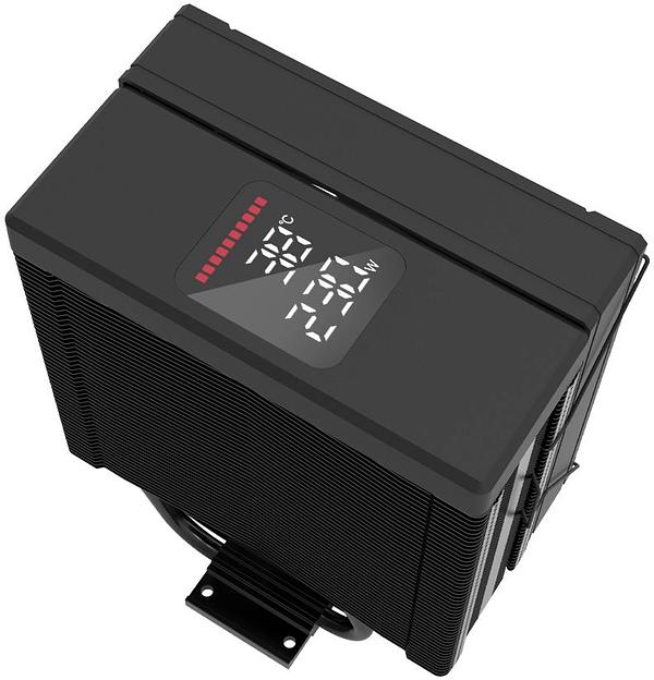 Кулер для процессора ZALMAN CNPS9X ECO DS, 120mm FAN, 4 HEAT PIPES, 4-PIN PWM, 600-2100 RPM, 31.4 DBA MAX, HYDRO BEARING, ARGB TOP COVER, LIVE CPU TEMPERATURE DISPLAY, FULL SOCKET SUPPORT фото 5