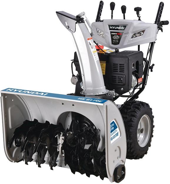Снегоуборщик бензин. Hyundai HS6170E 7л.с. фото 1