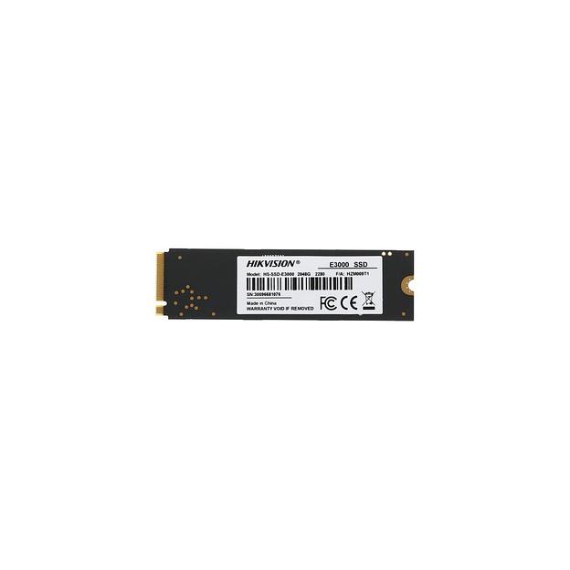 SSD накопитель Hikvision E3000 HS-SSD-E3000/2048G Hiksemi 2ТБ, M.2 2280, PCIe 3.0 x4, NVMe, M.2 фото 1