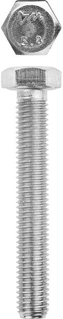 ЗУБР ГОСТ 7798-70, кл. пр. 5.8, M10 х 80 мм, цинк, 5 кг, болт (303080-10-080) фото 1