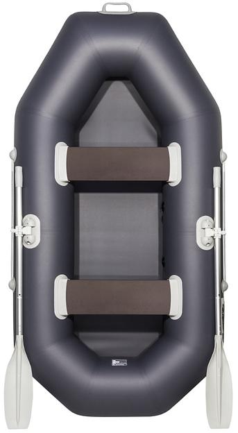 Лодка Барс 240, габариты: 2400*1200*340 мм., цвет: графит фото 3