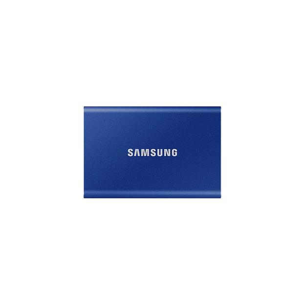 Внешний диск SSD Samsung T7 MU-PC1T0H/WW, 1ТБ, синий фото 1