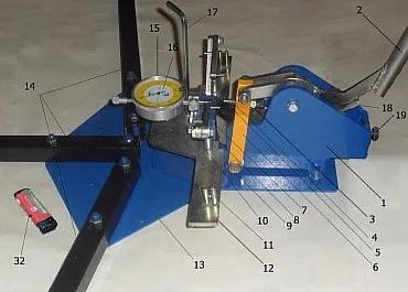 Разводной станок для узких ленточных пил арс-13 фото 2