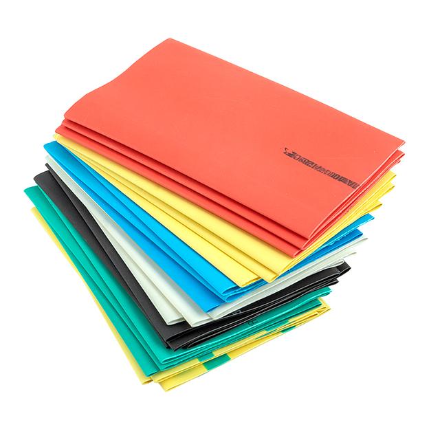 Трубка термоусаживаемая ТУТ нг 40/20 (7 цветов по 3шт) 100мм PROxima фото 3