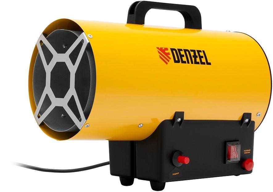 Тепловая пушка газовая Denzel GHG-15 15000Вт желтый/черный фото 1