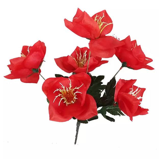 Букет лотоса на 6 голов 32см 392-546 фото 1