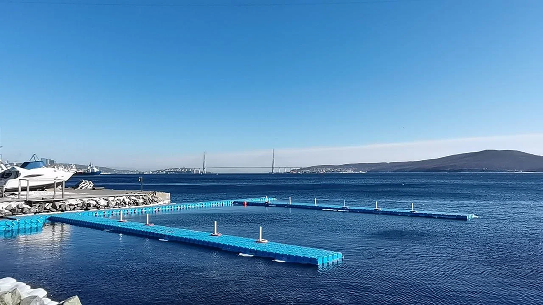 Пластиковый понтон 500×500×400 мм одинарный (высокий) фото 5