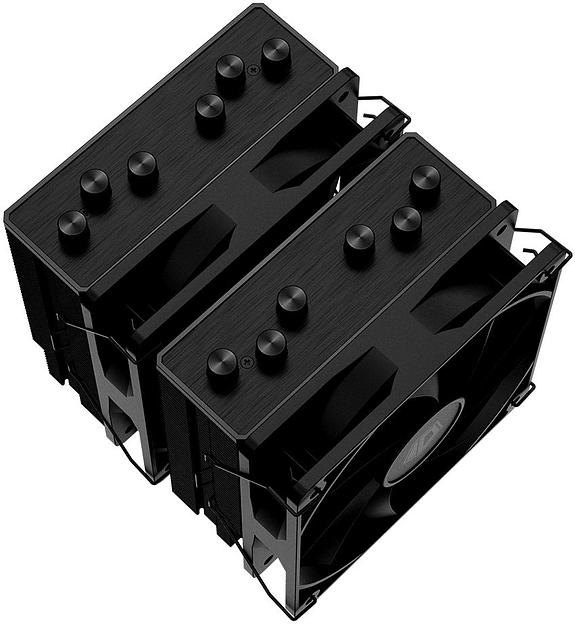 Устройство охлаждения(кулер) ID-Cooling SE-206-XT Soc-AM5/AM4/1151/1200/2066/1700 черный 4-pin 15-35dB Al+Cu 250W 1100gr Ret фото 5