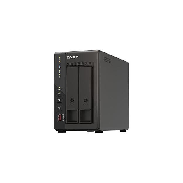 Сетевое хранилище NAS Qnap TS-253E-8G 2-bay настольный Celeron J6412 фото 1