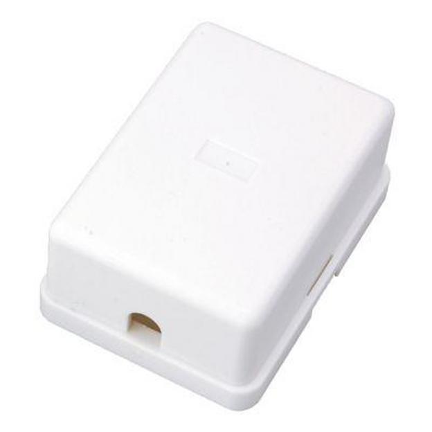 Rexant (03-0001) Розетка телефонная внешняя, 1 порт UTP RJ-14 (6P4C), CAT 3 фото 2