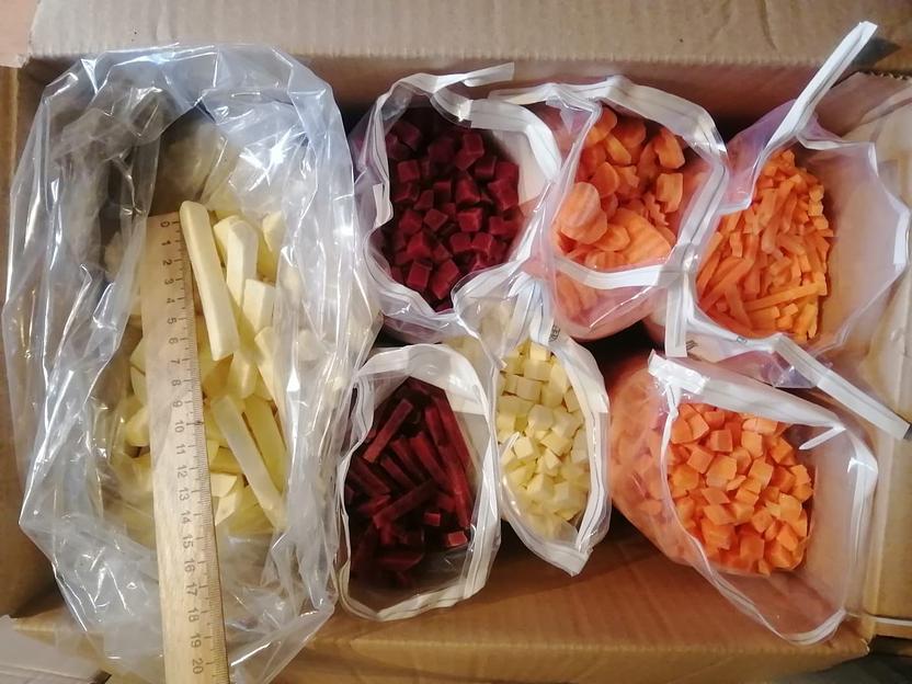 Замороженная свекла кубик опт фото 3